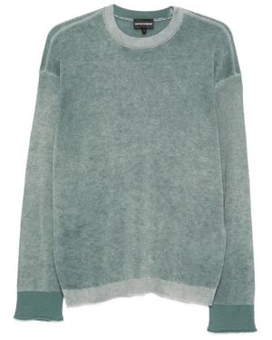 Emporio Armani Round-Neck Knitwear - Green