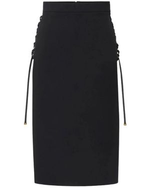 Elisabetta Franchi Midi Skirts - Nero