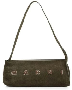 Marni Shoulder Bags - Grün