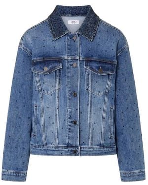 Liu Jo Denim Jackets - Blau