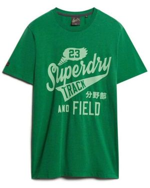 Superdry T-Shirts - Green