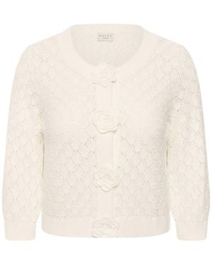 Kaffe Cardigans - White