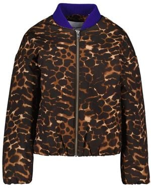FABIENNE CHAPOT Jassen ,Bruin ,Polyester Hermi Bomberjack - Zwart