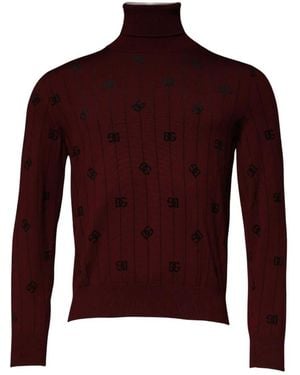 Dolce & Gabbana Turtlenecks - Rojo