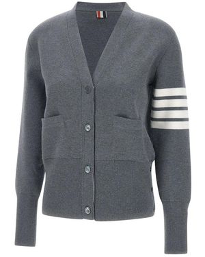Thom Browne Cardigans - Gris