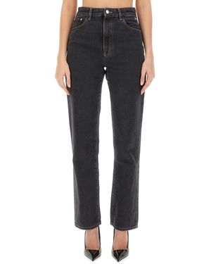 Gcds Straight Jeans - Black