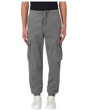 Dolce & Gabbana Graue Cargo Hose Mit Taschen