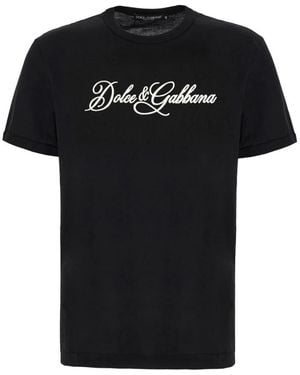 Dolce & Gabbana T-Shirts - Black