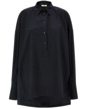 DI.LA3 PARI' Overhemden ,Blauw ,Katoen Cotton Shirt