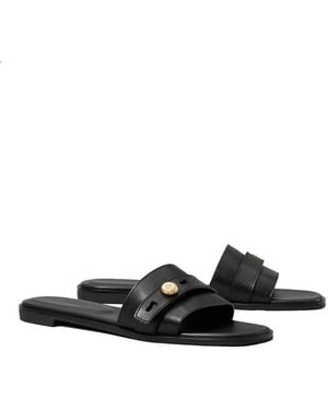 Tory Burch Romy Slider Sandale - Schwarz