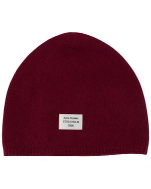 Acne Studios Beanies - Rojo
