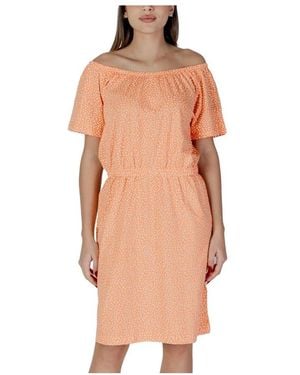 B.Young Short Dresses - Orange