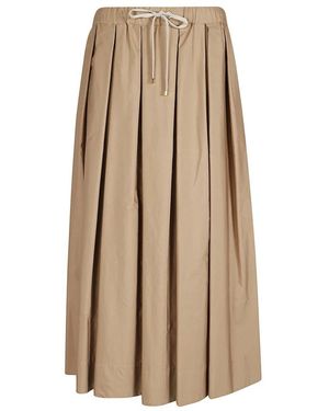Max Mara Midi Skirts - Natural