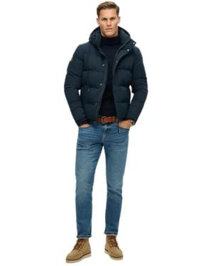 Superdry Winter Jackets - Azul