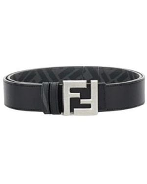 Fendi Squared Ff Belt - Blau