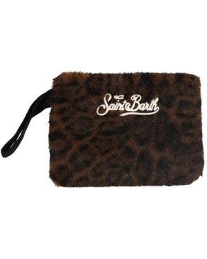 MC2 Saint Barth Pareasy Fur Pochette - Schwarz