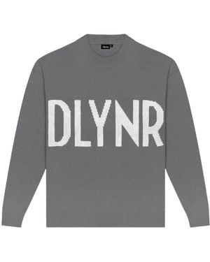 DOLLY NOIRE Round-Neck Knitwear - Grey