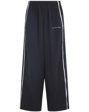 Balenciaga Straight Trousers - Negro