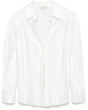 Vince Overhemden ,Wit ,Shirts