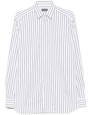 Tom Ford Casual Shirts - Bianco