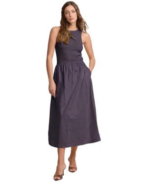 Kocca Rok En Top Combi Jurk - Paars