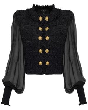 Balmain Cardigans - Noir