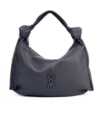 Plinio Visona' Shoulder Bags - Blue