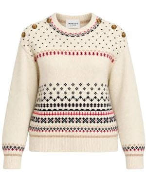Isabel Marant Truien & Vesten ,Katoen Gebreide Kleding - Wit
