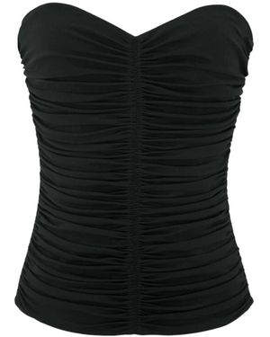 Saint Laurent Viscose Top - Black