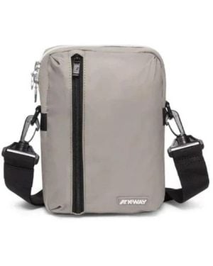K-Way Messenger Bags - Grigio