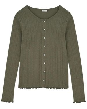 Skall Studio Edie Cardigan - Groen
