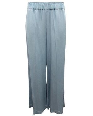 EMMA & GAIA Wide Pants - Blue