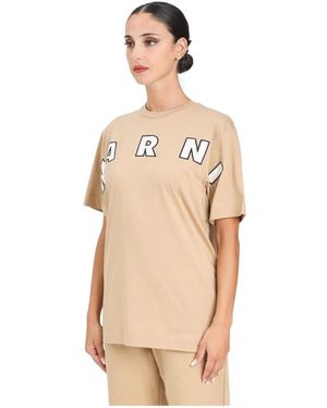 Marni T-Shirts - Naturel