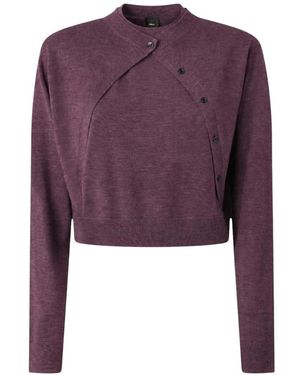 Pinko Tallin Cardigan Fine Pure Meri - Paars