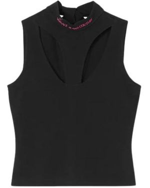 Versace Jeans Couture Sleeveless Tops - Black