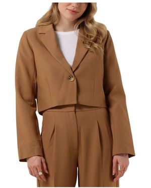 Envii Jassen ,Bruin ,Bruine Enstefane Blazer 6797