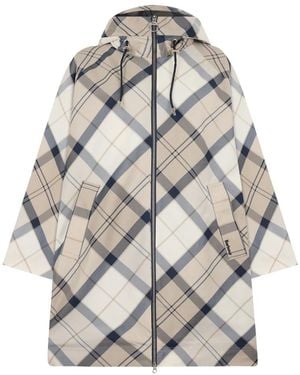 Barbour Single-Breasted Coats - Grey