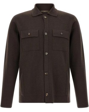 Zanone Saharan Style Jacke - Schwarz