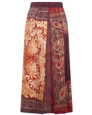 Pierre Louis Mascia Maxi Skirts - Red