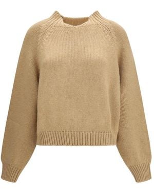 KHAITE Cain Kaschmirpullover - Natur
