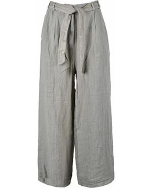 Mes Demoiselles Wide Trousers - Grigio