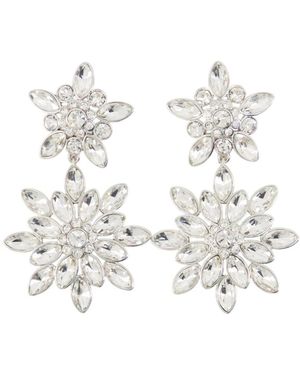 Self-Portrait Earrings - White