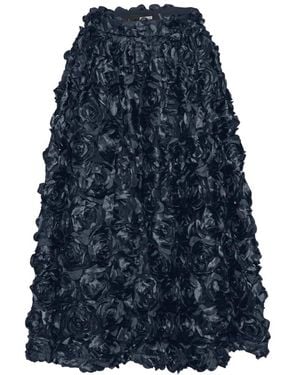スカート ROTATE BIRGER CHRISTENSEN 'Midi Paper Waist' skirt Blue ROTATE BIRGER CHRISTENSEN Paper Waist Midi Skirt | Blue