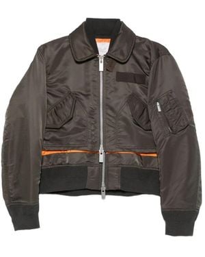 Sacai Bomber Jackets - Nero