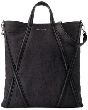 McQueen Tote Bags - Black