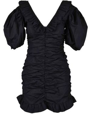 WEILI ZHENG Short Dresses - Nero