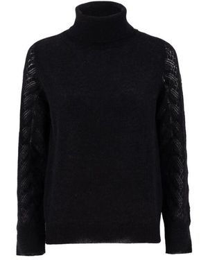 Panicale Turtlenecks - Black