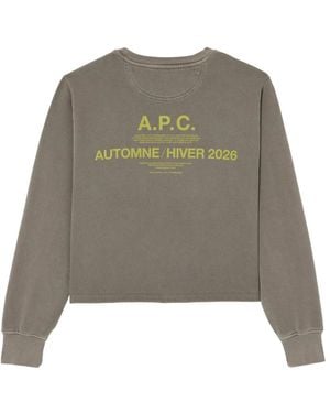 A.P.C. Sweatshirts - Gris