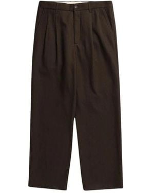 Norse Projects Straight Trousers - Black