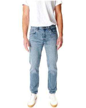 Edwin Tapered mid waist jeans - Blau
